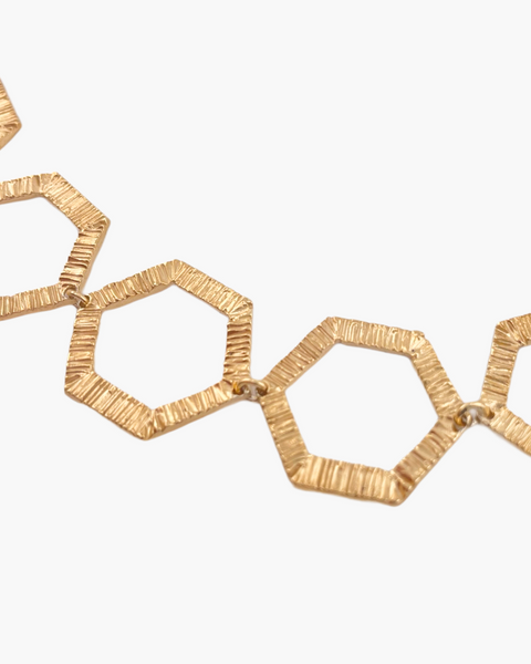 Hexagon Necklace - HENRY RIVER Organic Collection