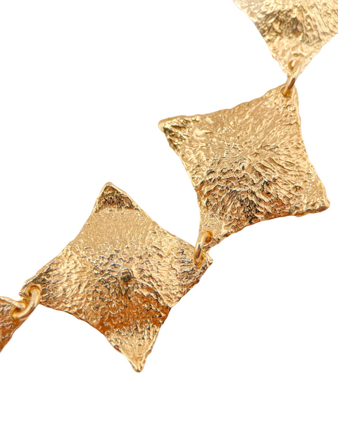 Collana Stella Polare – Collana in Bronzo Oro 18kt o Rodio Gioiello Made in Italy