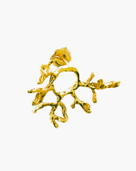 Orecchini Coral mod. 2 - HENRY RIVER Collection organic