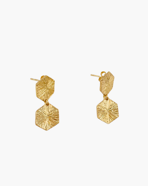 Orecchini esagoni - HENRY RIVER Collection