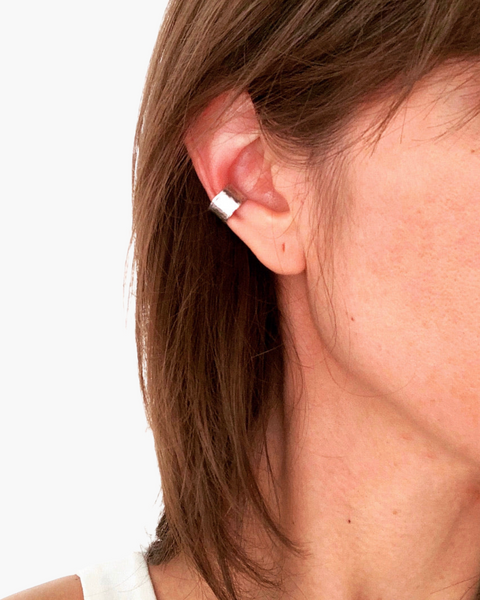 EAR CUFF Large Silver - HENRY RIVER Collection