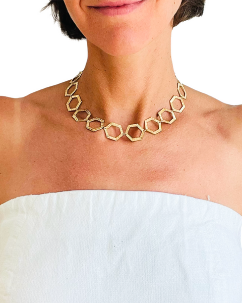 Collana Esagoni - HENRY RIVER Collezione Organic