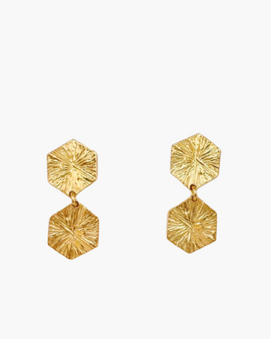 Orecchini esagoni - HENRY RIVER Collection