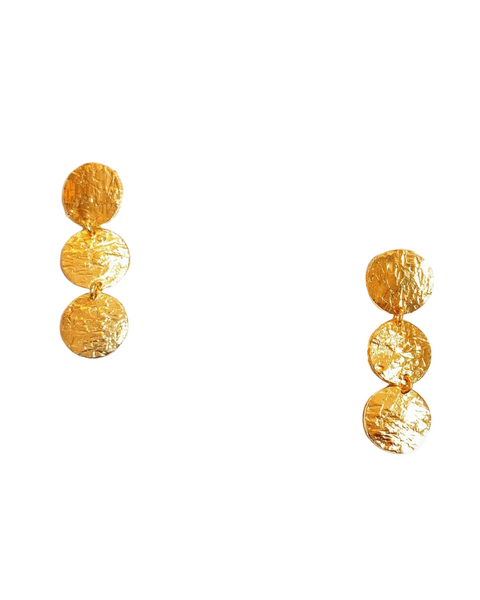 Orecchini  Cerchio bombati artigianale. Made in Italy - Gioielli Henry River