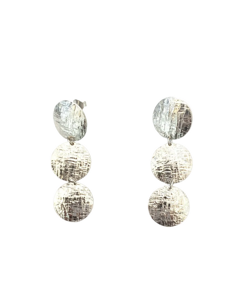 Orecchini  Cerchio bombati artigianale. Made in Italy - Gioielli Henry River