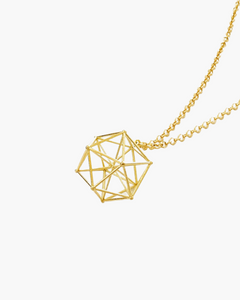 Collana lunga Icosaedro -PLATONICI Collection