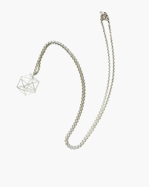 Collana lunga Icosaedro -PLATONICI Collection