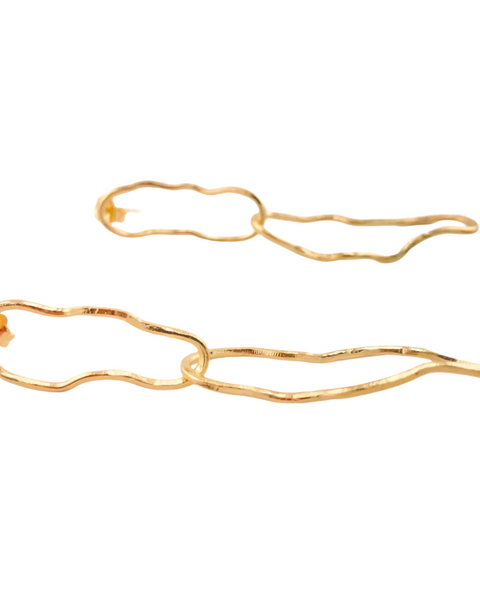 Orecchini Nuvole artigianale. Made Italy - Gioielli Henry River