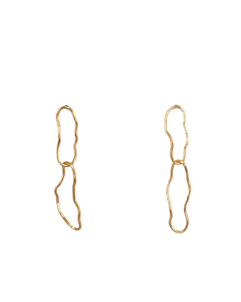 Orecchini Nuvole artigianale. Made Italy - Gioielli Henry River