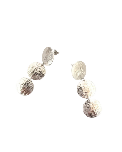 Orecchini  Cerchio bombati artigianale. Made in Italy - Gioielli Henry River