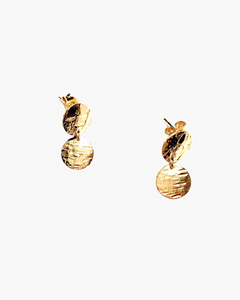 Orecchini 2 scudi Oro - HENRY RIVER Collection