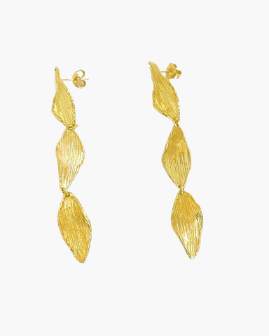 Orecchini  Melody oro lunghi - HENRY RIVER Collection