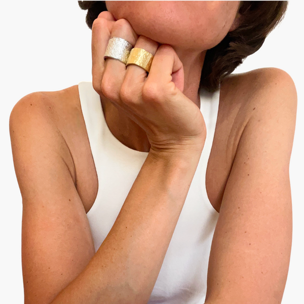 Anello Scultura - HENRY RIVER Collection organic
