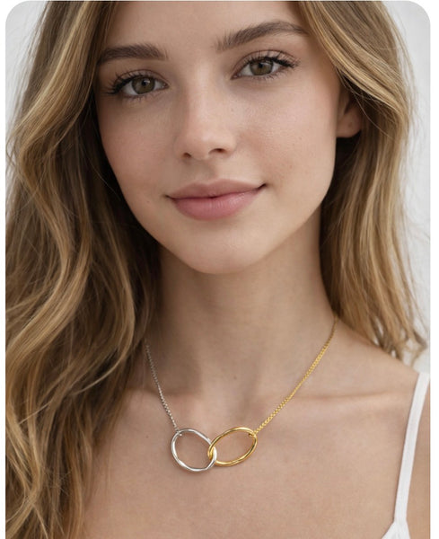 Collana Anime gemelle artigianale. Made Italy - Gioielli Henry River