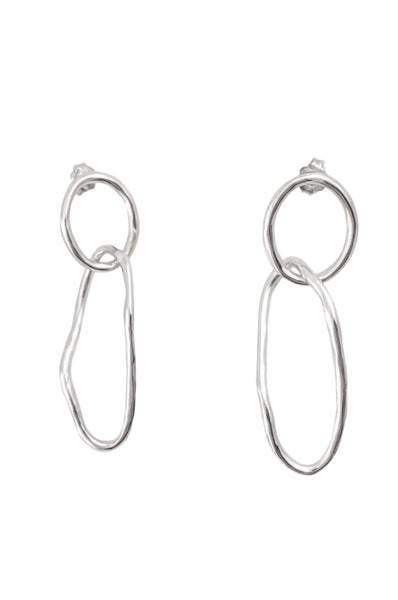 Orecchini Ovali artigianali. Made Italy - Gioielli Henry River