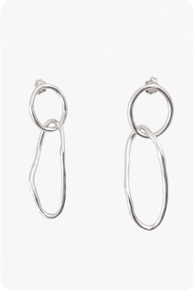 Orecchini Ovali artigianali. Made Italy - Gioielli Henry River