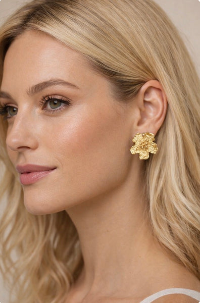 Orecchini Flore artigianale.Made Italy - Gioielli Henry River