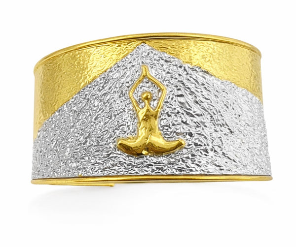 Bracciale Yoga e Montagna artigianale. Made Italy - Gioielli Henry River