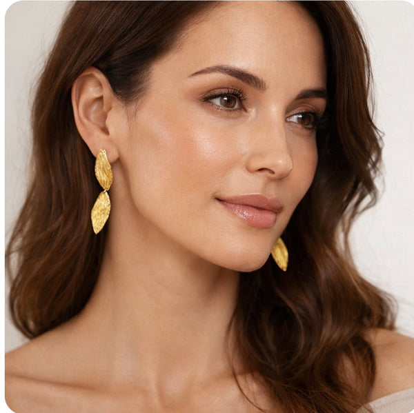 Orecchini 4 note musicali artigianali. Made Italy - Gioielli Henry River