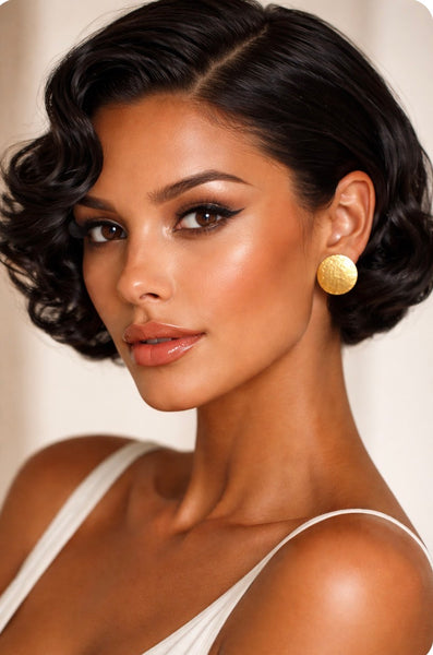 Orecchini Scudo grande artigianale. Made Italy - Gioielli Henry River