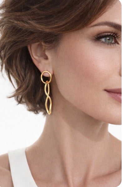 Orecchini Ovali artigianali. Made Italy - Gioielli Henry River