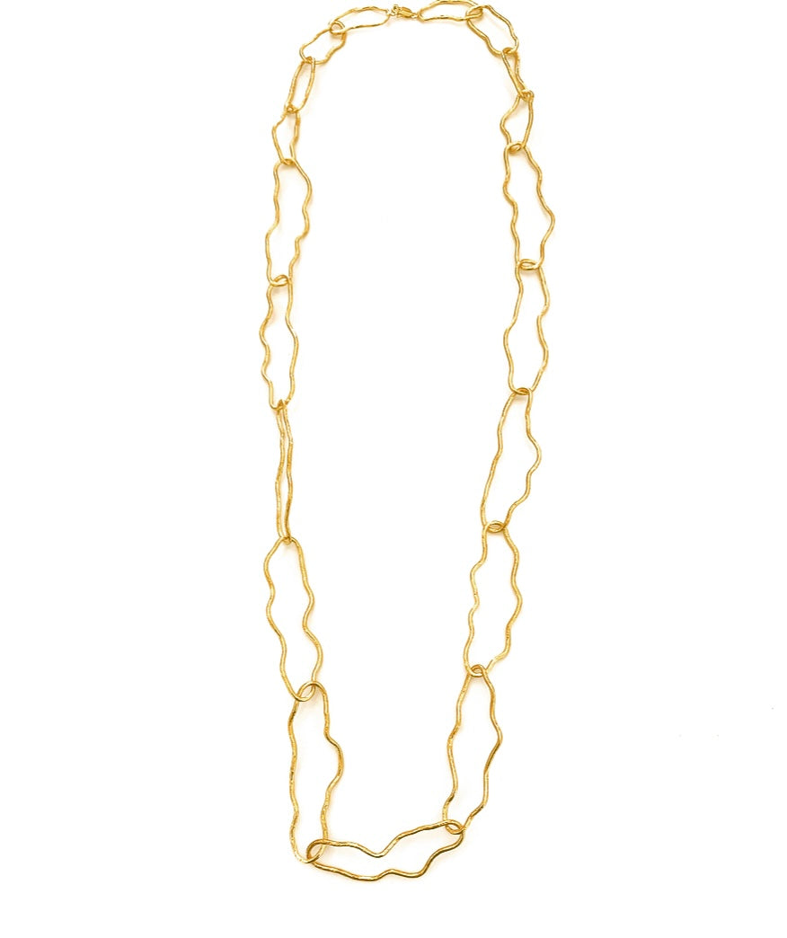 Clouds Long Necklace - HENRY RIVER Organic Collection